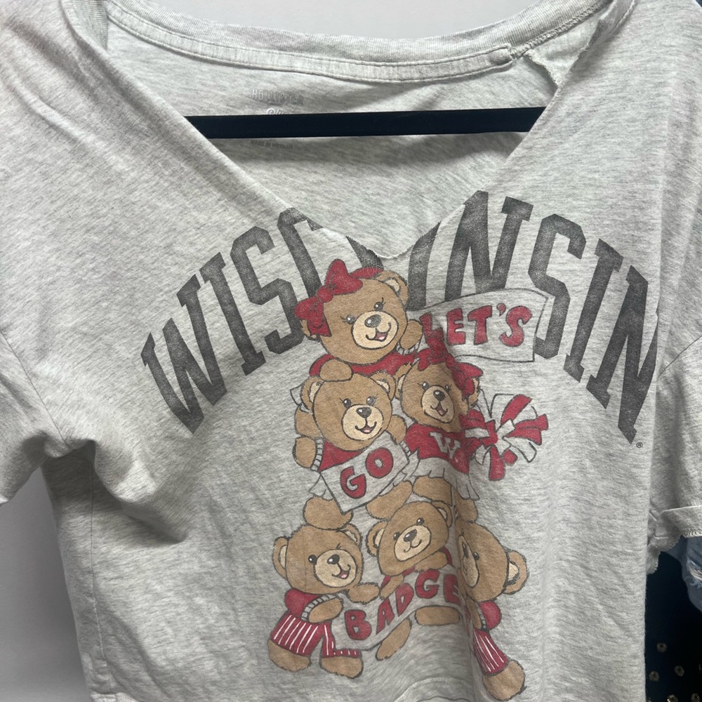 Hollister Gray Graphic Tee